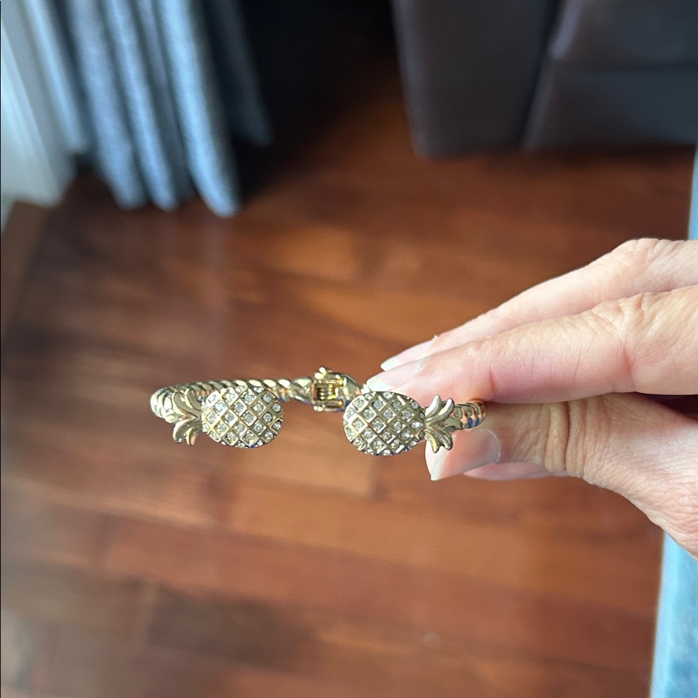 Lilly Pulitzer Gold Pineapple Bracelet